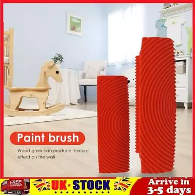 2pcs Wall Paint Runner Roller Brushes Household Wall Decorative DIY Tools Set • £6.29