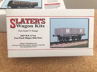 Slaters 7mm O Gauge Wagon - MR 8 Ton Five Plank Wagon - Side Door • £9.99