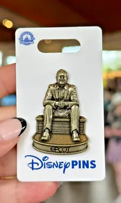 Disney Parks 2023 Walt The Dreamer EPCOT Statue Figure Open Edition Pin NEW • $15