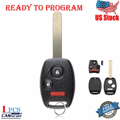 For Honda Pilot 2005 2006 2007 2008 Keyless Entry Remote Car Key Fob CWTWB1U545 • $12.95