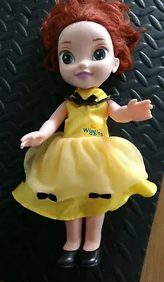 Emma Wiggle Doll Yellow34cm Tall • $22.58