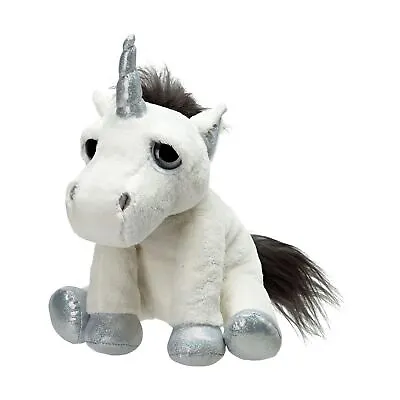 Unicorn Plush Soft Toy Snowflake Lil Peepers Animal Cuddley Teddy 29cm • £12.99