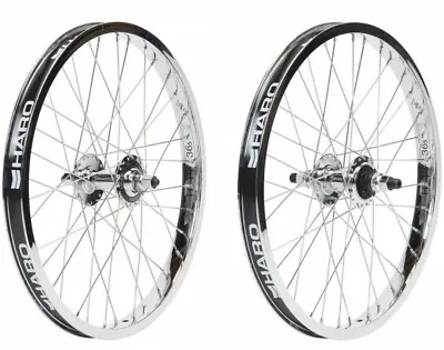 HARO WHEEL SET LINEAGE 36H 9T Chrome BY HARO • $699