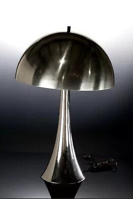Vintage Mid-Century Chrome Laurel Lamp Company Mushroom Lamp 1970’s Silver Light • $1500