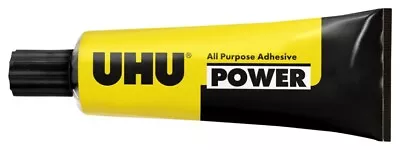 UHU POWER - All Purpose Adhesive Fast Acting Transparent Glue - 33ml Tube • £5.99