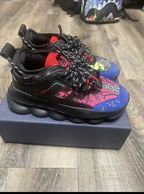 Versace Chain Reaction Sneakers 42 • $200