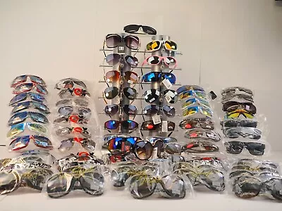 Bulk Sunglasses Wholesale Lot  Sunglasses 75 Assorted Styles Men Styles #13 • $75