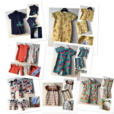 Baby Boys Multi Listing Summer Outfits Sets Shorts 3-6 Mon Next M&S GAP • £1.99