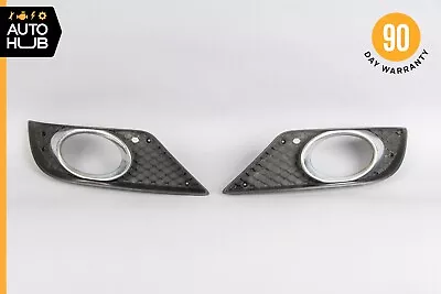 Mercedes W211 E550 E350 AMG Sport Front Bumper Left & Right Fog Light Grille Set • $190.90