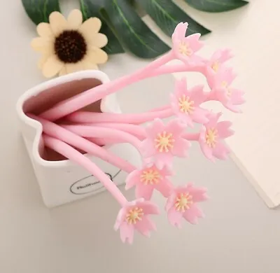 £2.99 • Buy Sakura  Pink Flower Pen Party Bag Cute Kids Novelty Stationery Kawaii Diary Gift