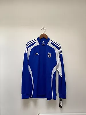 £120 • Buy BNWT Adidas Cyprus Home Shirt 2008 Long Sleeves (M) Rare Soccer Jersey Football