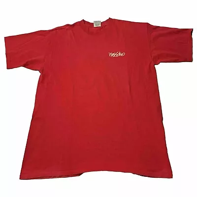 Vintage Mossimo T-Shirt Mens XL Red Short Sleeve Crew Neck Made In USA • $24.98