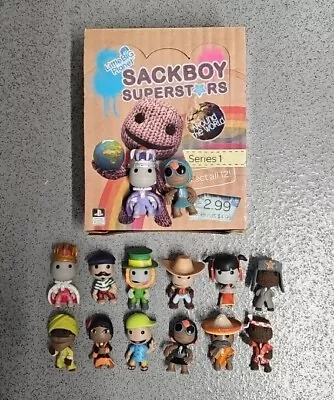 Sackboy Superstars Around The World Complete Set Inc V.rare Chase Figures   • £80