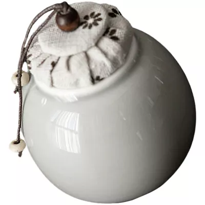  Loose Tea Storage Container Sugar Canisters Ceramic Airtight Jar Japanese-style • £12.58