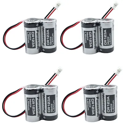 4pcs For Panasonic CR123A 123A 123 Industrial Battery (MR-BAT6V1SET/2CR17335A) • $142.87