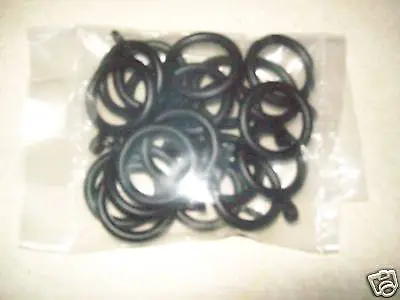 PACK OF 20  Curtain Rings Black 28mm  NEW • £9.99