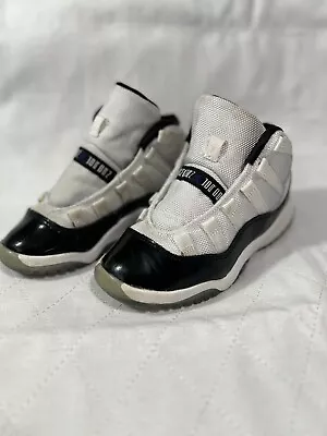 2011 Jordan 11 Concord Toddler Size 12c Pre-owned Needs Cleaning • $2.99