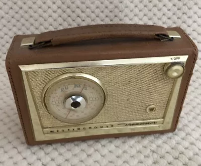 Westinghouse Transistor Radio In Leather Case • $45