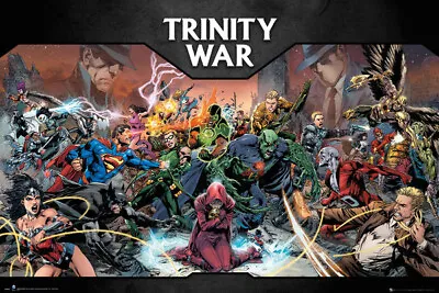 $34.90 • Buy (LAMINATED) JUSTICE LEAGUE TRINITY WAR POSTER (61x91cm) PICTURE PRINT ART