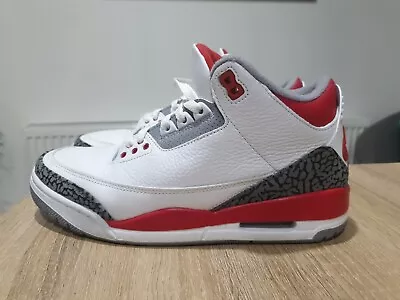 Size 8 US - Jordan 3 Retro Mid Fire Red • $270