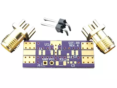 Development Evaluation PCB Kit For RF MMIC Gain Block Amplifier SOT-89 Package • $13.95