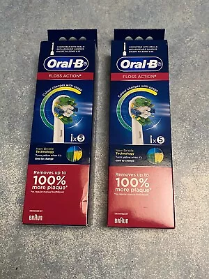 Oral B Power Toothbrush Floss Action Refills 5 Pack X 2 [Value Pack] • $80