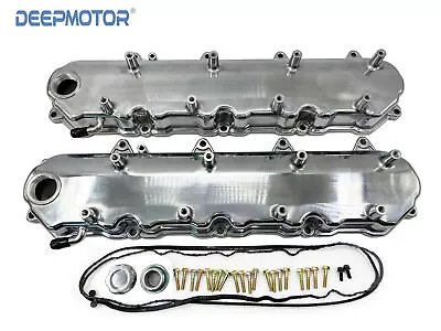 Cast Aluminum Valve Covers W/ Coil Mounts For GM LT GEN V 5.3 6.2 LT1 LT4 Sliver • $149.99