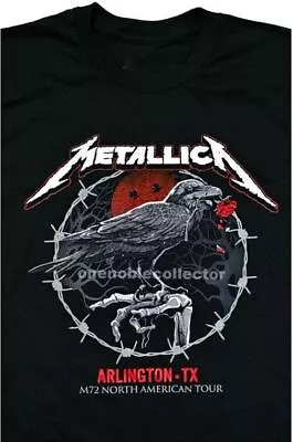 Metallica Arlington Texas Night Two Show Specific T-Shirt • $18.99