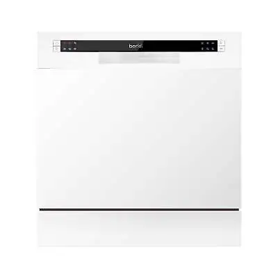 Compact Tabletop Dishwasher 8 Place Settings 6 Programmes - White • £269.98