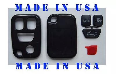  Remote Key Fob Case  Volvo S70 V70 S40 W/PANIC 9166200 With Buttons NEW • $12.99