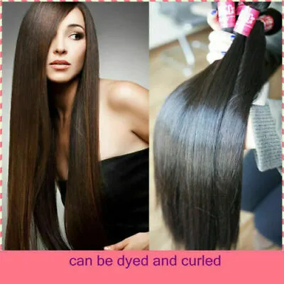 1/2/3/4/5bundle Malaysian Virgin Human Hair Natural Colour Straight 12a Fastship • $199.20