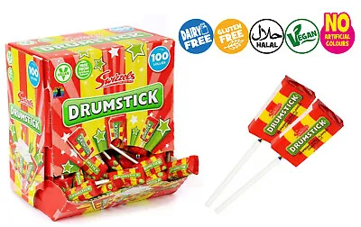 Swizzels DRUMSTICK Original Lollies GLUTEN FREE Kids Party Wedding Chewy Sweets  • £17.50