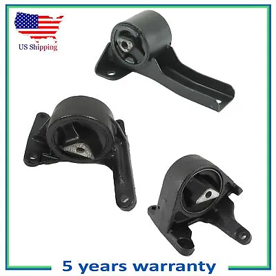 3PCS Engine Motor & Trans Mount For 02-03 Jeep Liberty 3.7L AUTO 5284 3014 5198 • $84.60