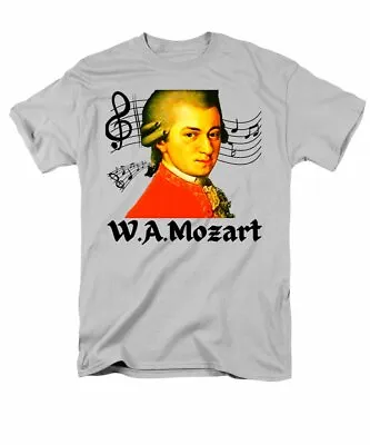 NEW High Quality T-Shirt Wolfgang Amadeus Mozart Composer FAN Adult Size S-4XL • $55.99