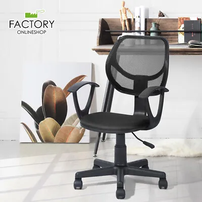 Adjustable Ergonomic Mesh Swivel Computer Office Desk Task Rolling Chair MidBack • $40.96