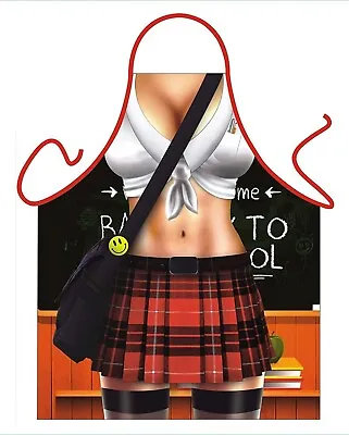 Unisex Novelty Funny Cooking Bbq Kitchen Sexy Tartan Skirt Stockings Apron Gift • £9.99