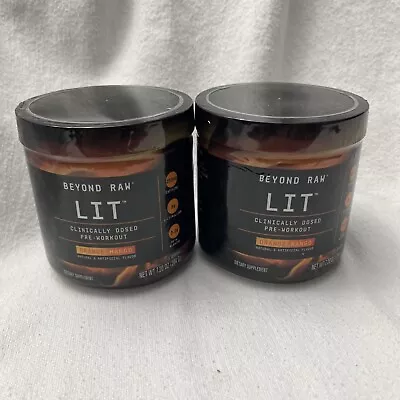 2 Beyond Raw LIT Clinically Dosed Pre Workout Orange Mango • $28.45