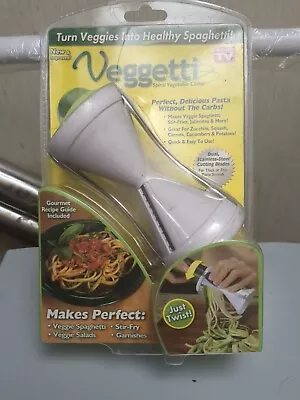 Veggetti Spiral Vegetable Slicer Cutter Makes Veggie Pasta KETO Diet New Sealed • $1.99