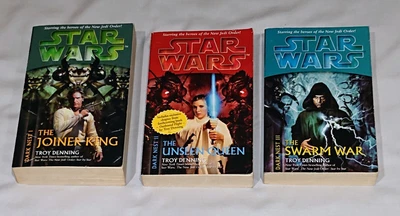 £9.99 • Buy Star Wars Dark Nest Trilogy Novels 1-3 (Joiner King/Unseen Queen/Swarm War) 