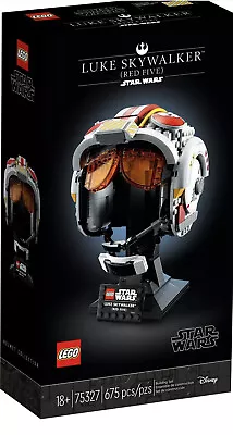 $68 • Buy LEGO 75327 Star Wars Luke Skywalker (Red Five) Helmet -