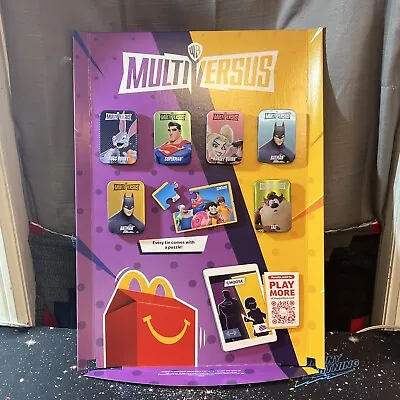 Excellent Condition McDonald’s DC Multiverse Crossover Store Toy Display • $150