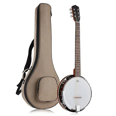 6-String Banjo With Closed Back Mahogany Resonator - Full Size • $138.95