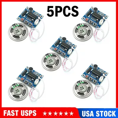 5 X ISD1820 Sound Voice Recording Playback Module Mic & Speaker  Halloween Prank • $17.59