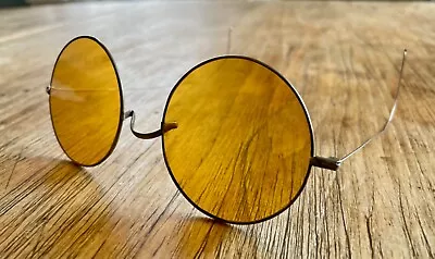 Antique Amber Willson Sunglasses • $120