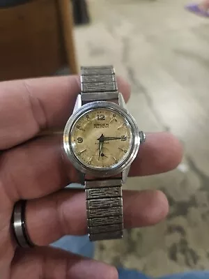 Vintage Gruen Precision Autowind Automatic Mechanical Men’s Watch - RUNS ! • $50