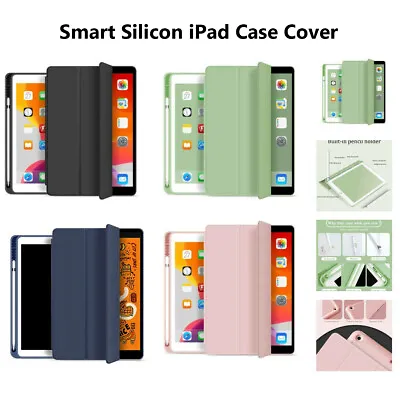 $19.99 • Buy IPad Case Cover W Pen Holder For IPad 9/8/7/6/5th Gen Air 3 2 1 Pro 11  12.9 