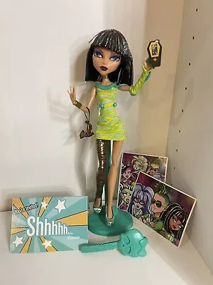 Original Mattel Monster High Dawn Of The Dance Cleo De Nile Doll W/ Accessories • $85