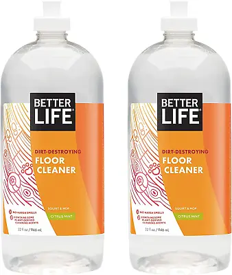 Better Life Natural Floor Cleaner Citrus Mint 32 Fl Oz (Pack Of 2) • $46.99