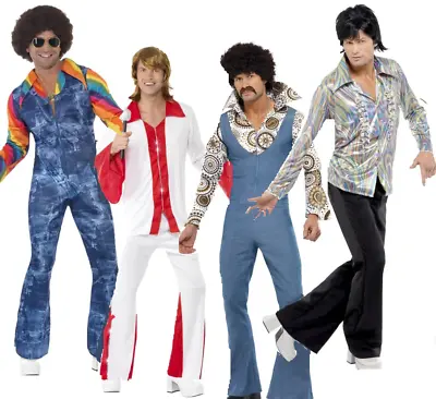 70s Music Disco Mens Adult 70's Super Trooper Adult Fancy Dress Costume New • £29.99