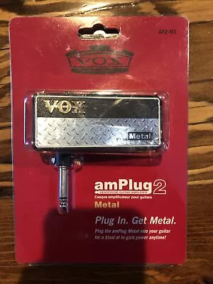 Vox  AP2-MT AmPlug 2 Metal Headphone Guitar Amp • $47.99